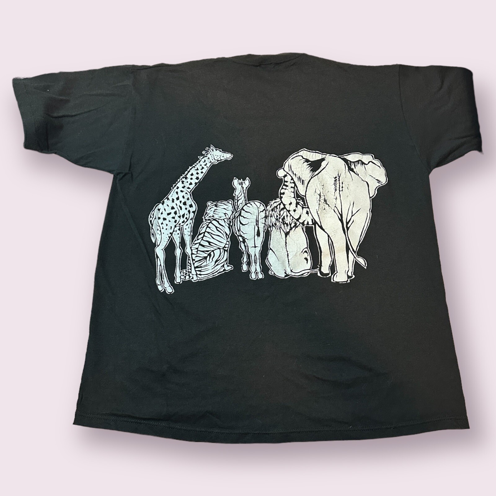 Vintage Linda Lori Heads and Tails Zoo Animals Jerzee… Gem