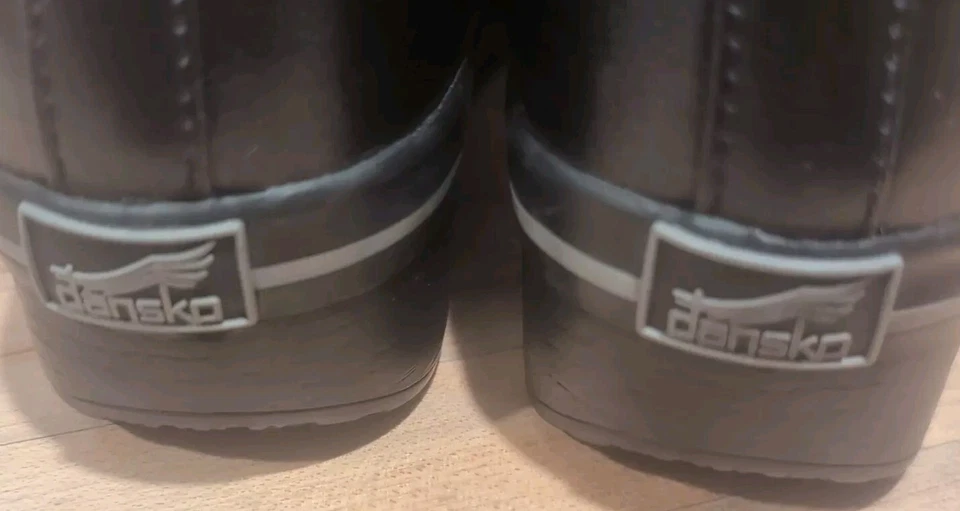 New Dansko Vail Black Rain Ankle Boots Women’s Size EU 38 Waterproof Canvas - Image 4 of 4