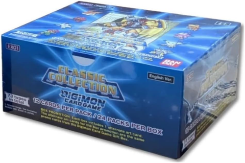 Digimon TCG Classic Collection EX-01 Booster Display Box (24 Packs) - Picture 7 of 11