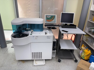 Roche C311 w/ Cobas Link 2, ELGA Medica