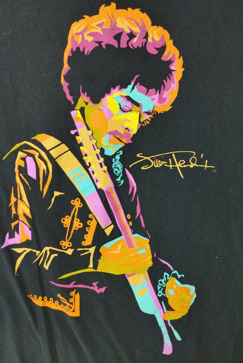 Jimi Hendrix Men's Graphic Tee-Shirt - size small 