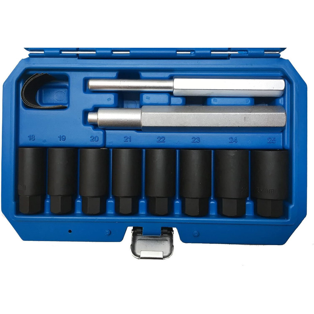 Kit Bussole Coniche Stahlkaiser 10pz Smontaggio Bulloni Antifurto Cerchi - 2