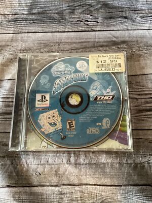 SpongeBob SquarePants: SuperSponge (Sony PlayStation 1, 2001)