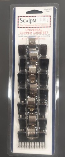 Scalpmaster Universal Attachment Guide Combs  (7 Piece Set) Like Speed o Guides - Picture 1 of 2