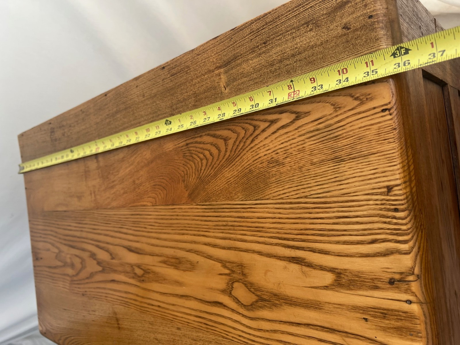 Antique Ice Box Three storage cabinets Oak Brass four Racks 1920's