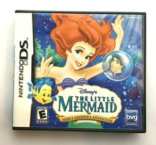 Disney Little Mermaid Ariel Undersea Adventure Nintendo DS CIB - Tested Works