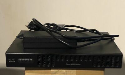 CISCO ISR4221-SEC/K9 2-Port Gigabit ISR Integrated Services Router NO BUG ISSUE!