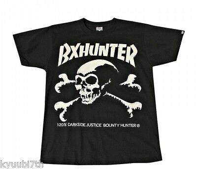 Bounty Hunter Japan skull logo T-shirt, Bounty x Hunter BxH