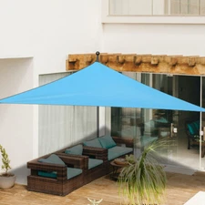 UV Block Shade Sail Shelter Waterproof Sunshade Cloth Canopy Yard Awning Fabric