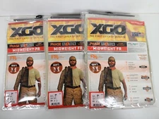 *3 Pair* XGO Phase 2 Mid-weight Flame Retardant Mens Pants - Med - Sand Tan
