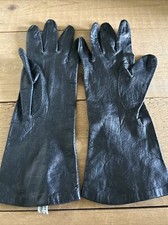 Bloomingdale s Vtg ITALIAN Leather Gloves W/100 Silk Lining Sz 7.5