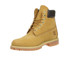 Timberland Premium 6 Inch Waterproof Boot TB010061 Wheat Nubuck Size 11.5 NEW