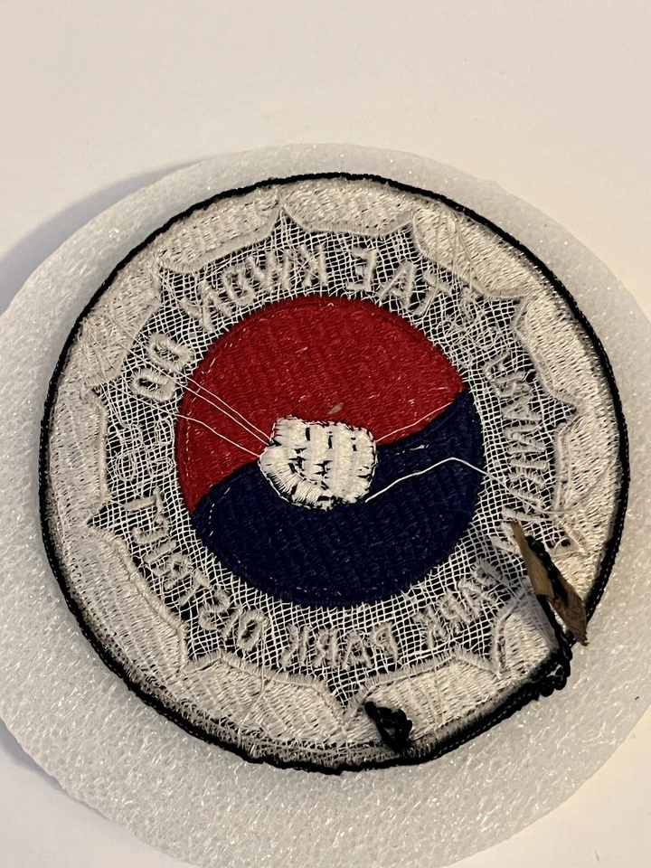 Tae Kwon Do Franklin Park District Martial Arts Round Patch - Image 4 of 4