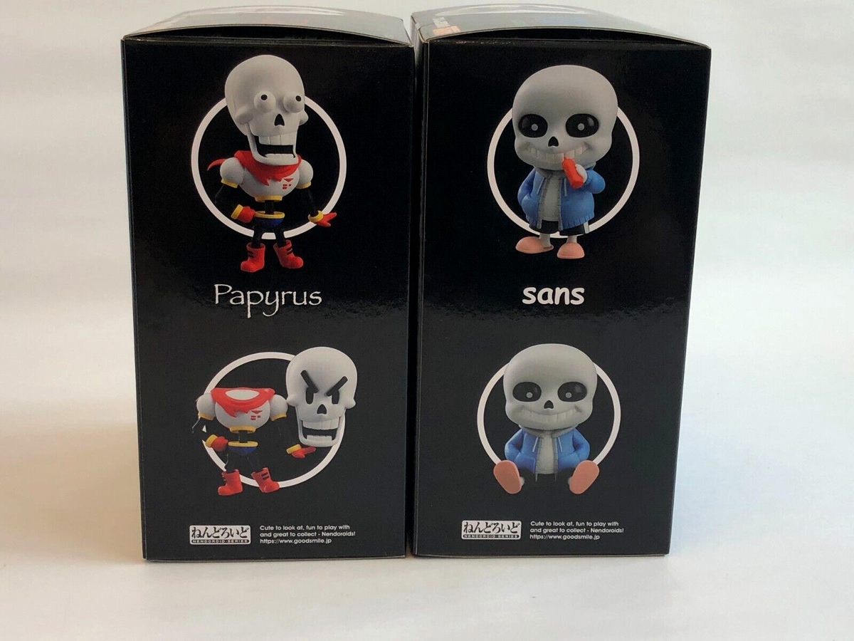 Nendoroid UNDERTALE 1827 Papyrus 1826 Sans Set of 2 New With box