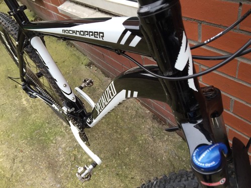 Specialized Rockhopper Mountain Bike 19" Black And White - Picture 9 of 10