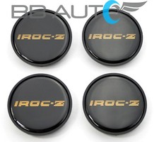 New Set Of 4 Gold 85-87 Chevy Camaro Iroc Z Z28 16 Inch Wheel Hub Center Caps