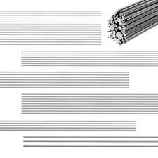 104 Pcs 40 cm 304 Stainless Steel Spring Wire 12 Different Straight Full Hard...