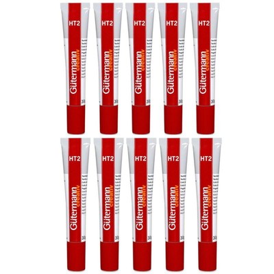 Gütermann Textilkleber Klebenaht-HT2 10er Pack (10x 30 g) -Sparpack