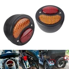 Black LED Turn Signals Brake Rear Tail Light Kit For Harley Ford Model A Duolamp