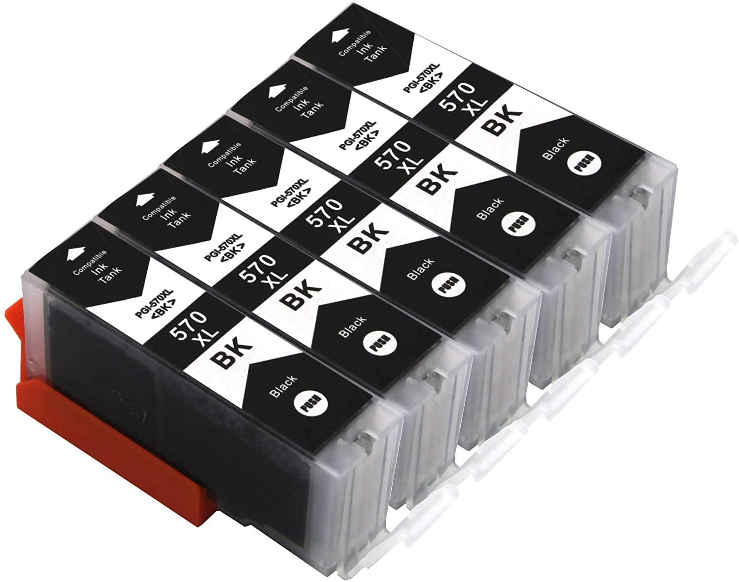 Cartouche d'encre Canon 570 XL noire pour vos dossiers de télétravail