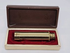 Vintage Jason 25x30 Adjustable Brass 14" Telescope with Original Box JAPAN
