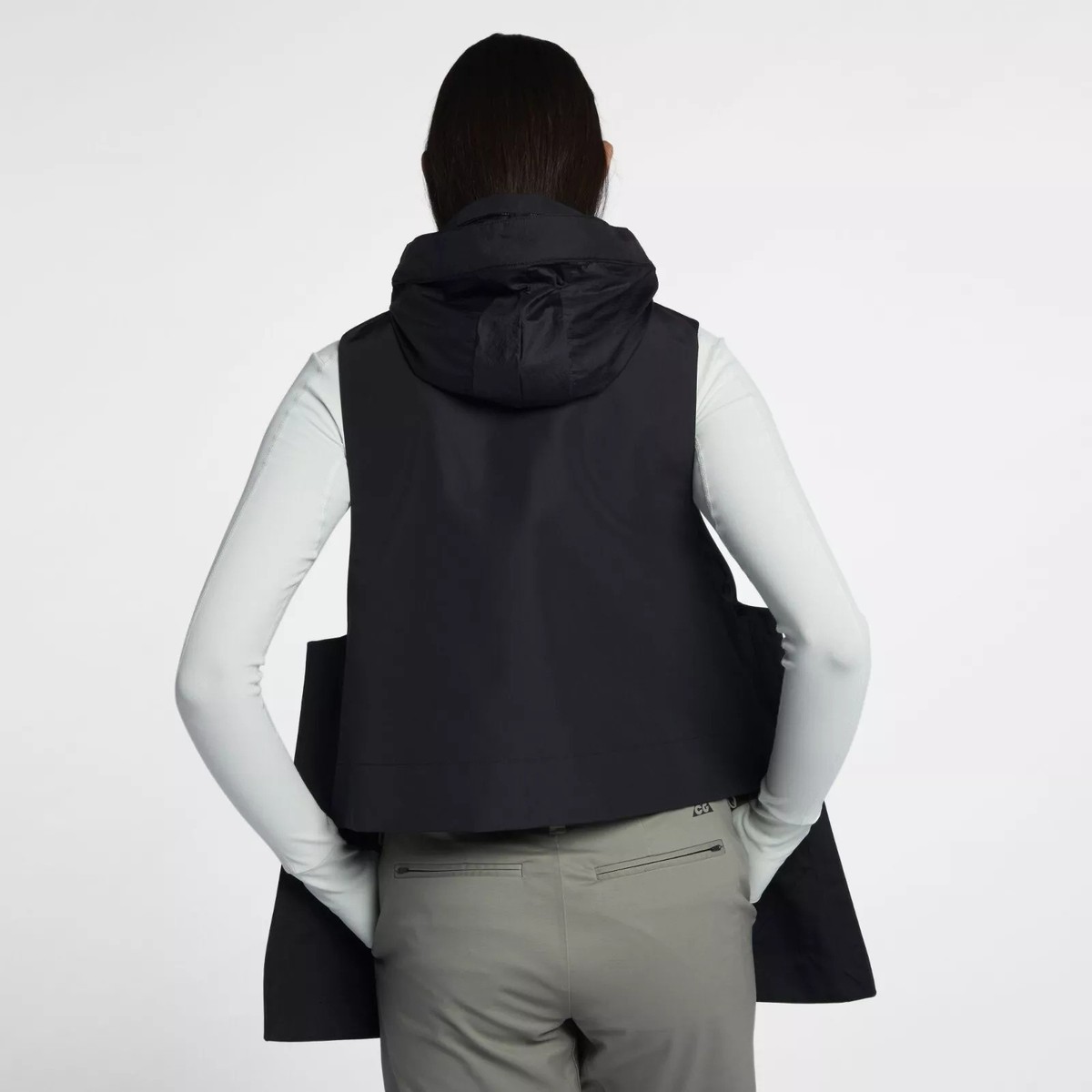 $400 Size XL Acronym × Nike ACG × NikeLab Hooded Tech Vest Black