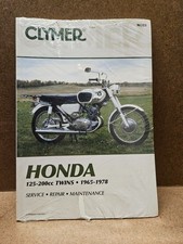 Clymer Honda 125 / 200cc Twins 1965 - 1978 Service Repair Manual