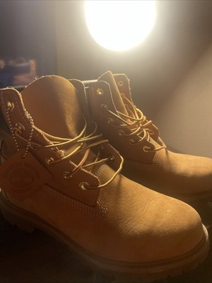 Timberland Men's Boot Beige Size 8.5 Waterproof Leather