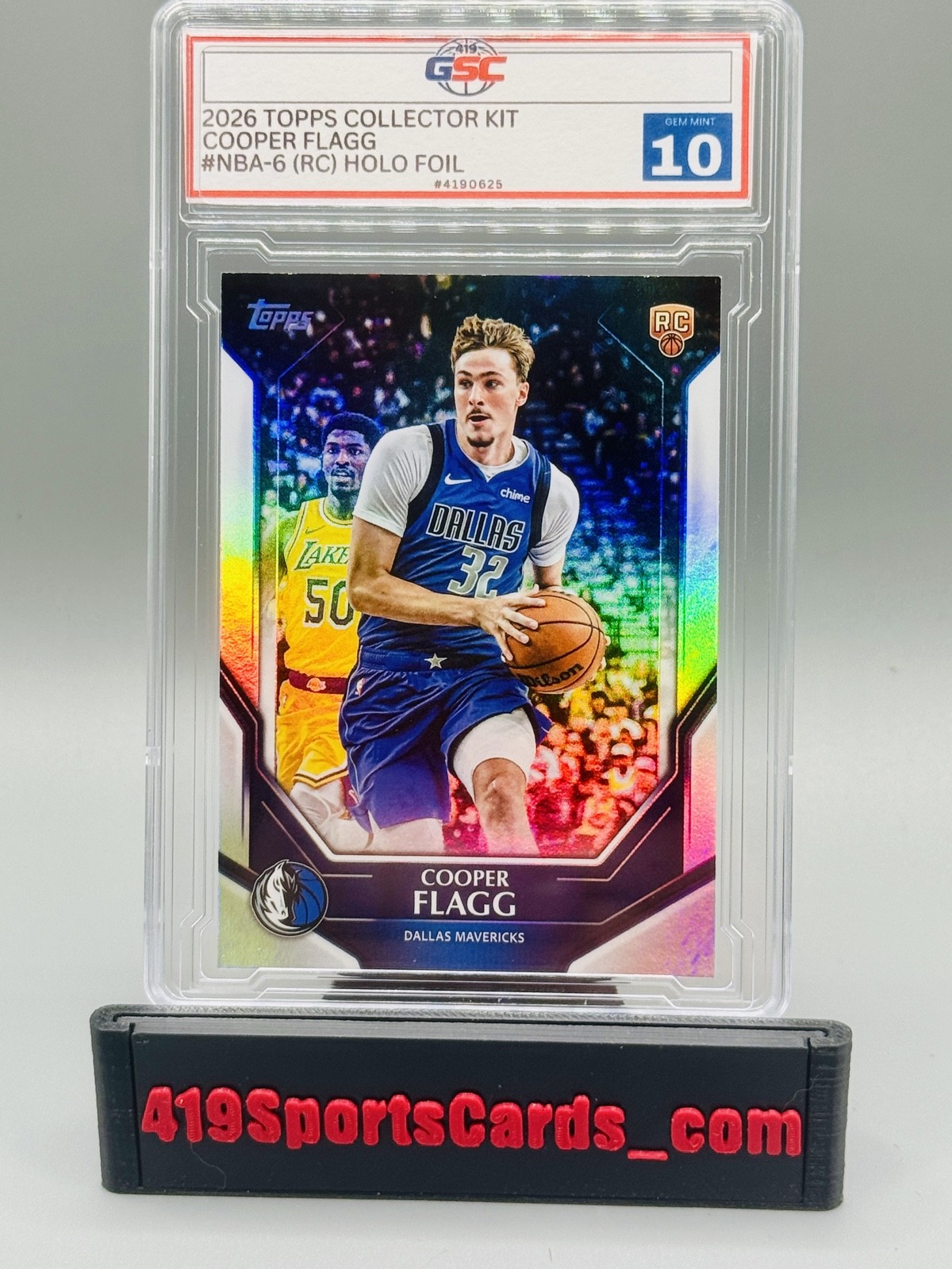 2026 Topps Collector Kit - Cooper Flagg #NBA-6