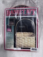 Vintage Basket Kit, Beginners Basket 12  H x 8  W x 8  D 