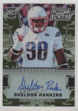 2016 Panini Prizm Collegiate Draft Picks Camo /199 Sheldon Rankins #226 Auto 1be