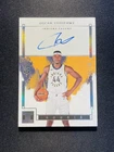 2023-24 Panini Impeccable Rookie Autograph Oscar Tshiebwe 1/25 #IRS-OTI RC XV44