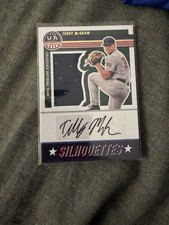 2023 Panini Stars & Stripes - Teddy McGraw - Silhouettes Relic Auto #d /200