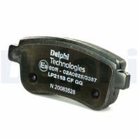 Delphi BremsbelÄGe Hinterachse Passend FÜR Renault Captur Clio Fluence Grand