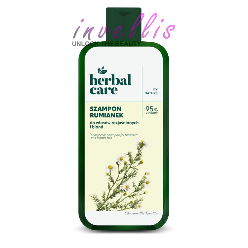 HERBAL CARE SZAMPON DO WLOSOW ROZJASNIONYCH I BLOND RUMIANEK 330ML