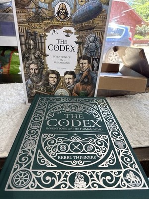 CODEX Inventions Of The Human Mind Deluxe Hardcover Kickstarter New Open Box