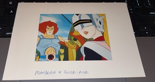 IMAGEN DE OBRA DE ARTE DE THUNDERCATS c1980 AUTÉNTICA FOTOGRAFÍA ORIGINAL ¡¡RARA!!! - Imagen 1 de 2