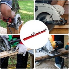 Portable Circular Saw Base Plate with Dual Locking and Stable Adjustable Design