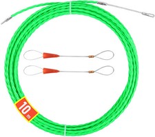 SONDA PASSACAVI 10M TIRACAVI DI POLIESTERE DIAMETRO 4,5MM CON MOLLA DI GUIDA
