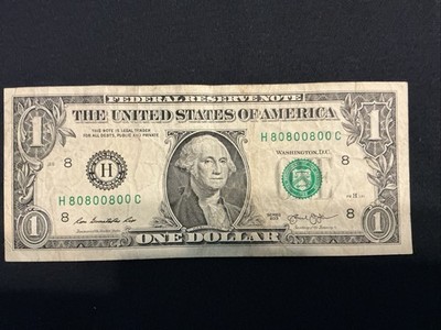 2013 $1 Binary Note, Cir/ H 80800800 C