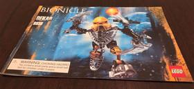 LEGO Bionicle DEKAR (set 8930) & MORAK (set 8932), 100% complete w/Booklets