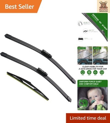 Replacement Wiper Blade Set for Mazda CX-5/CX-9 (2017-2024) - 3