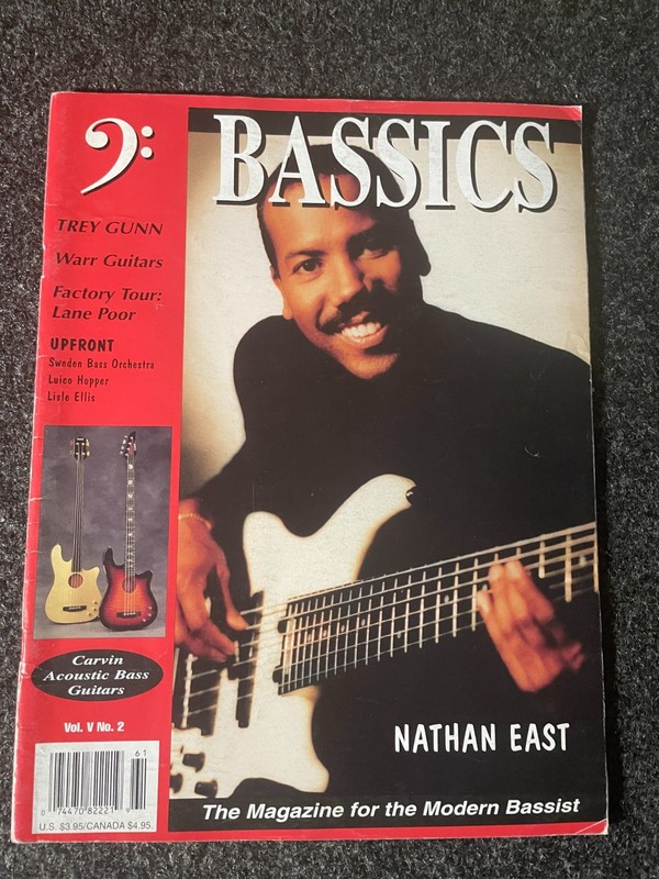 Bassics Nathan East Vol. V No. 2 RARE!