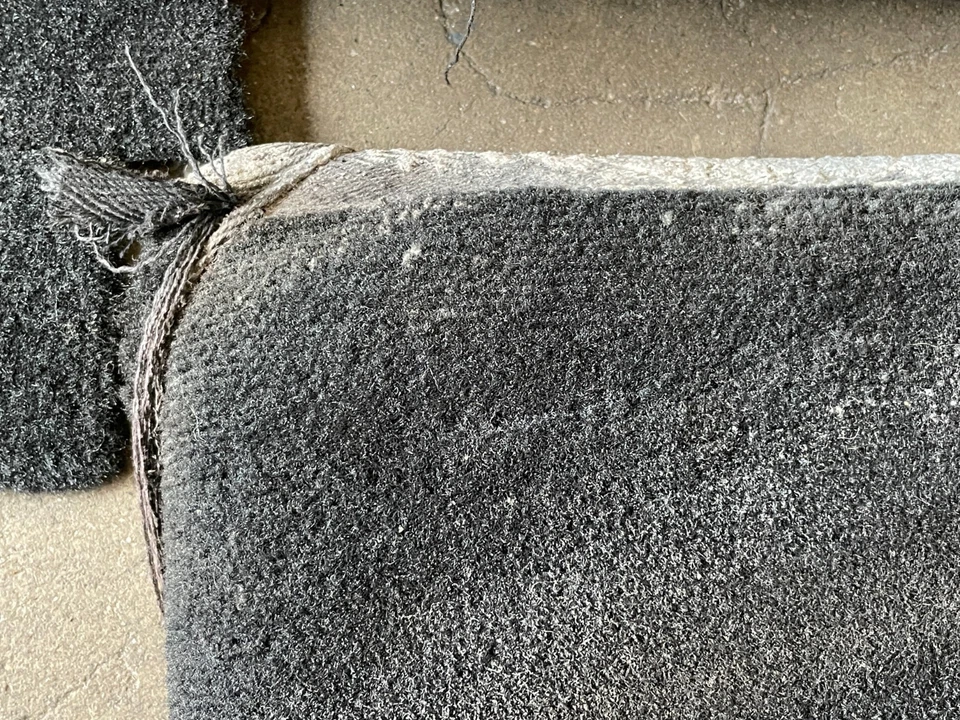 Alfombrilla delantera trasera Lotus Evora 2010-2014 cubierta de alfombra forro negro 1612 OEM Foto 4 de 4