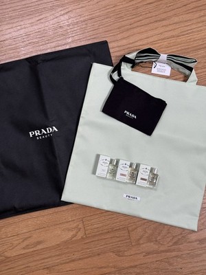 New Prada Beauty Tote Bag Fragrance Gift Set Santal Chai D'iris