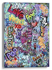 Graffiti Art Prints, Urban Art, Original Painting Prints, Pop Art, Canvas Prints