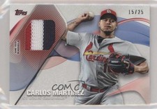 2017 Topps Major League Material Red 15/25 Carlos Martinez #MLM-CM 0t2