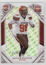 2015 Panini Crown Royale Rookie Retail Jersey Number /96 Xavier Cooper #139 0q3