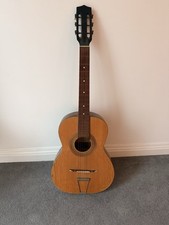 Vintage Italian Silvestri Catania Parlor Guitar From The Mid-20th Century Rare