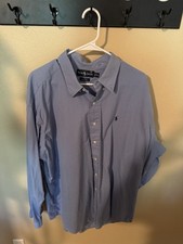 Ralph Lauren Polo, Light Blue, Blake, 100 Cotton, XXL Vintage